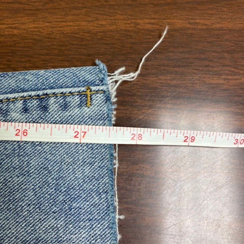 NWT Nasty Gal Distressed To Impress Raw Hem Jeans, Size‎ 6 - Picture 13 of 13